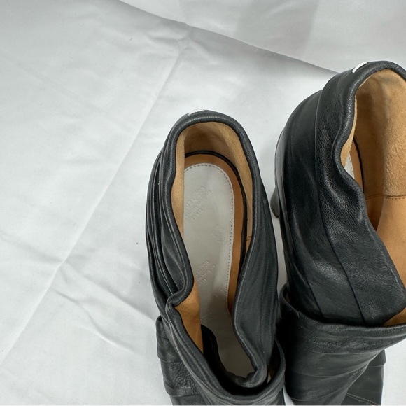 Maison Martin Margiela Ruched Soft Leather Booties 39 8.5 - Picture 8 of 9